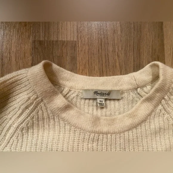 Madewell Merino Striped Sweater XS - Picture 3 of 7
